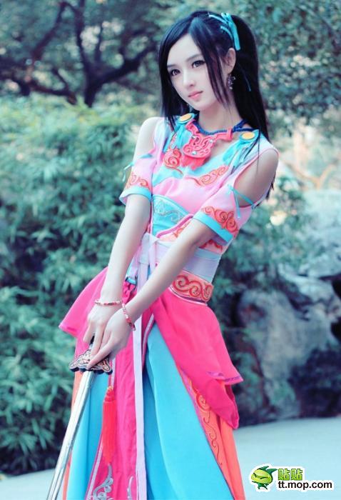 古装美女的cos