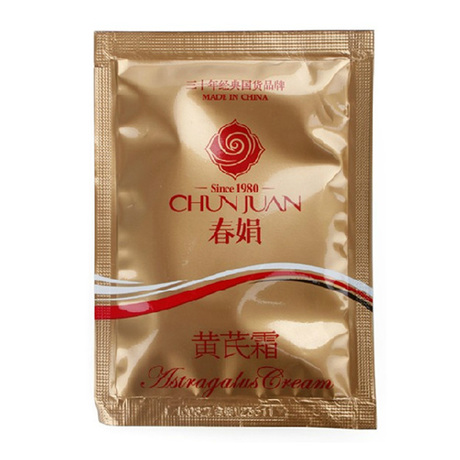 中药护肤正品面霜乳液 春娟黄芪霜30g 袋装修护皮炎痤疮保湿抗皱