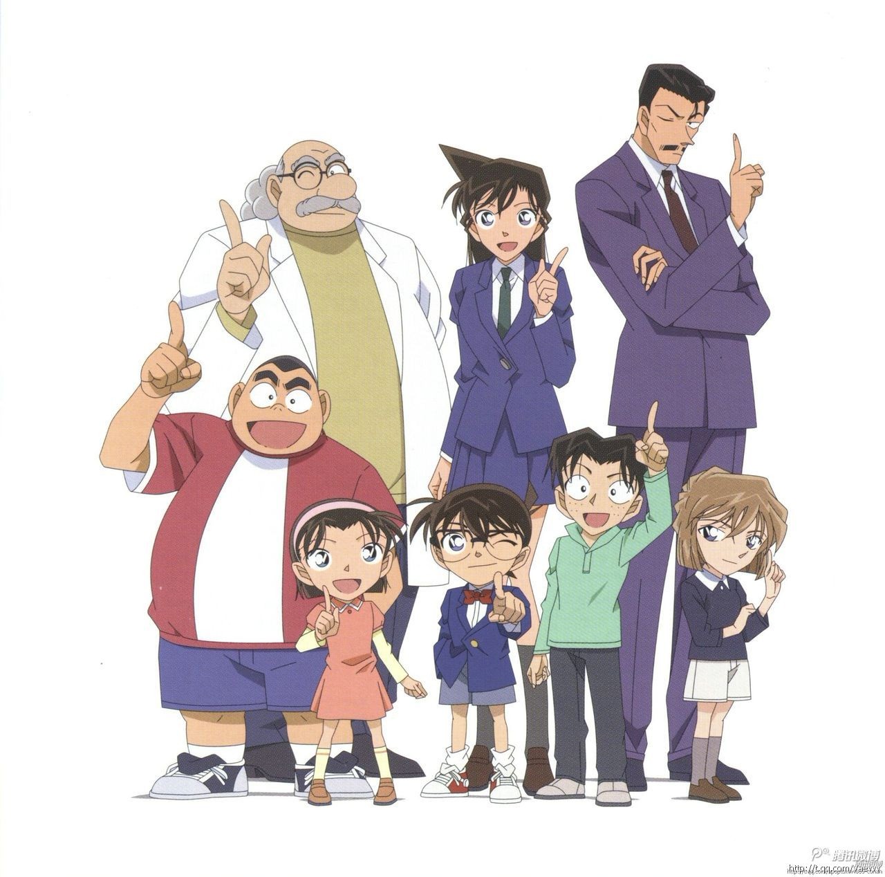 《名侦探柯南》(日文:名探侦コナン;英文:detective conan;美版英文