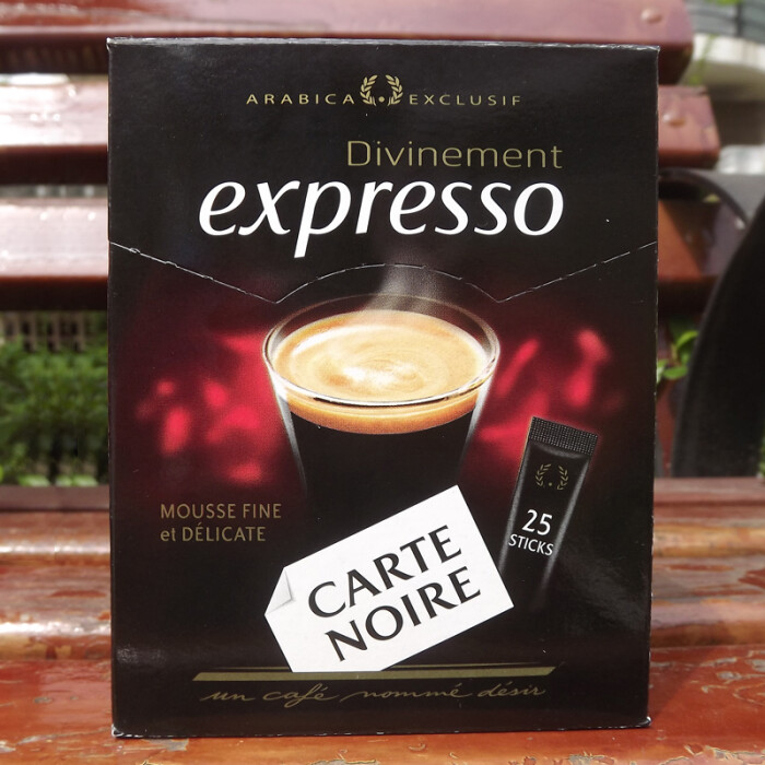 进口法国咖啡CarteNoire黑卡浓缩速溶黑咖啡无