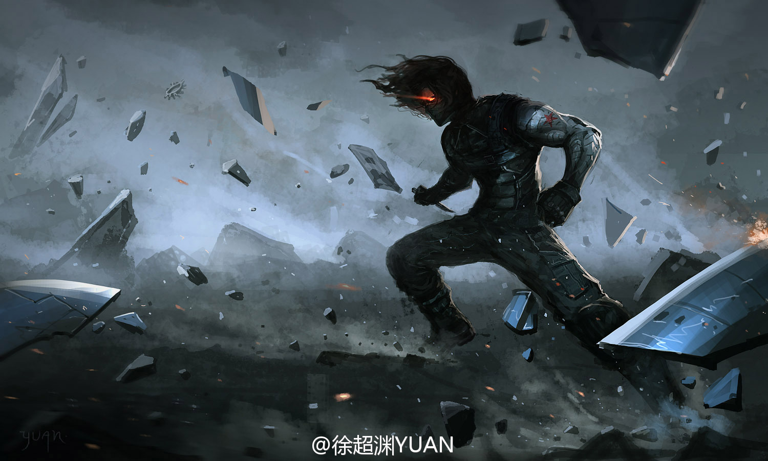 徐超渊yuan 上传于5月22日 12:36 来自360安全浏览器 画好了,狂暴冬兵