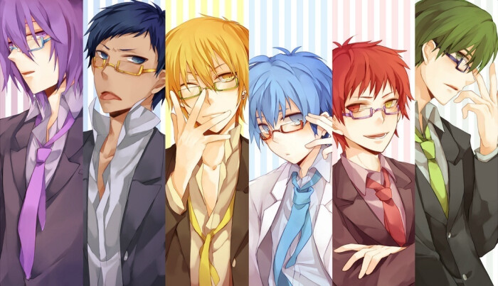 黑子的篮球##奇迹全员##紫原敦##青峰大辉##黄濑凉太##黑子哲也
