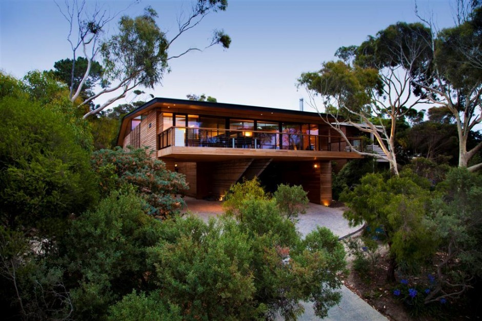 澳大利亚林中小别墅设计