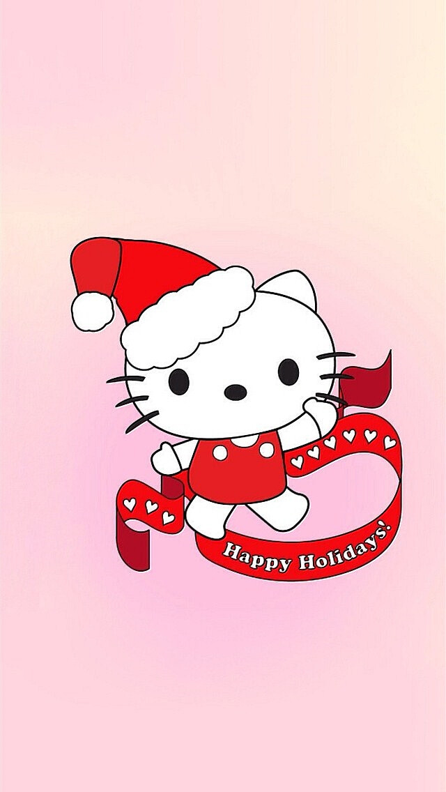 卡通hello kitty时尚手机桌面-非凡图库