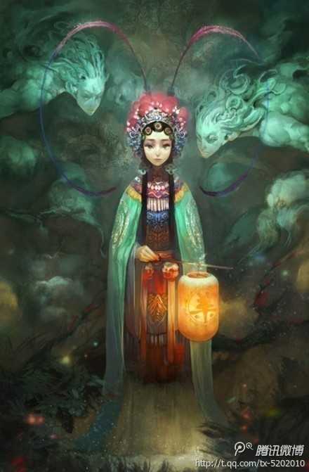 是不是月老和孟婆曾是情人,一个牵了情丝,一个断了红尘.
