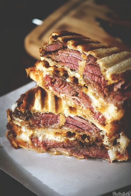 pastrami grilled cheese sandwich.