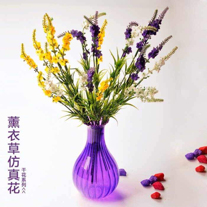 萱衣草干花怎么搭_怎么做干花