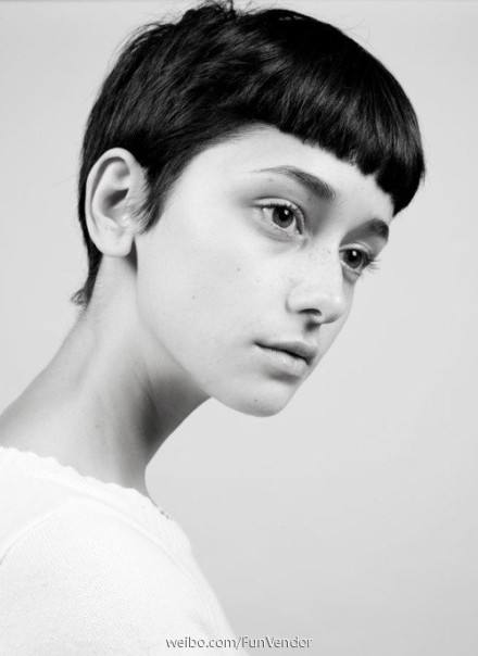 model 阿根廷超模cecilia mendez 短发超迷人