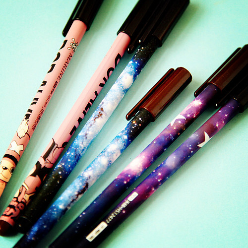 潮牌原宿星空 大嘴猴 乔巴时尚中性笔 超超好用