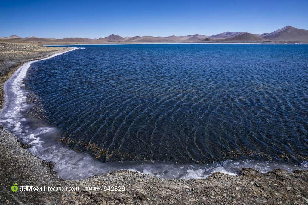 西藏绝美湖泊美景素材高清图片素材