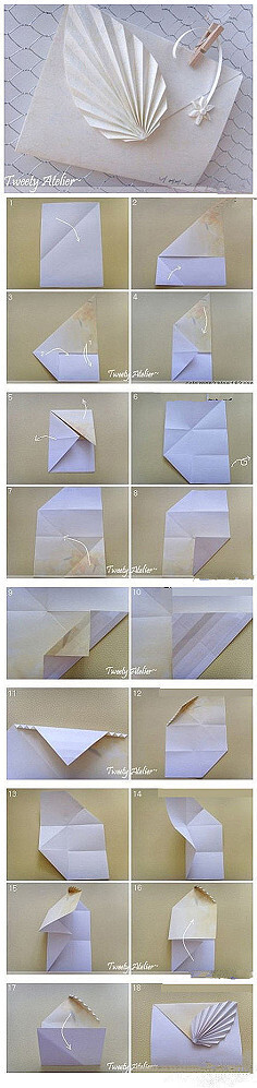 折纸的艺术~学生时代的"情书",总是想折