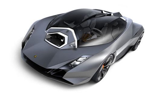 futuristic car, lamborghini perdigón concept by ondrej jirec