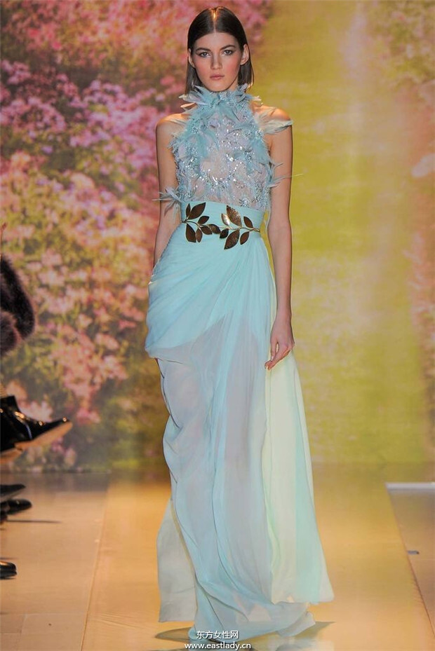 zuhair murad 2014巴黎春夏高级定制时装秀 #品牌礼服#.曦