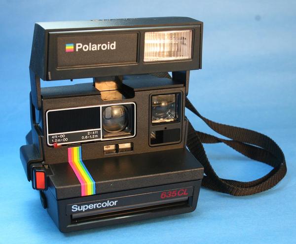 二手 藏用两宜 英国产宝丽来拍立得polaroid 635cl 型红钮包国际快递