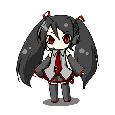 v家 杂音(黑初音)