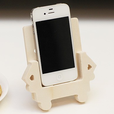 50包邮 iphone 创意实用 木质手机座\/手机架 车
