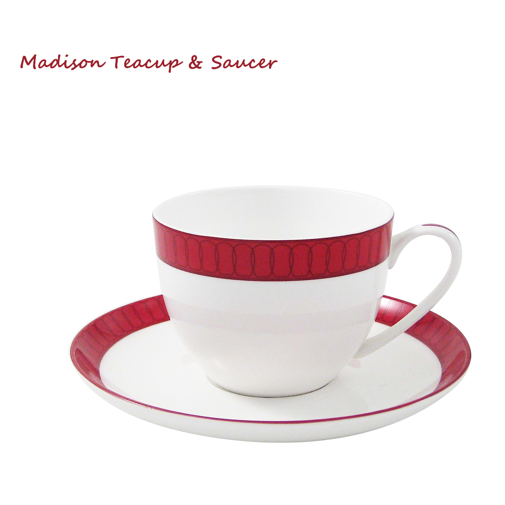 出口英国骨瓷 madison teacup & sa…  去看看