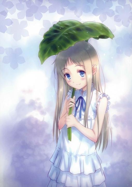 唯美可爱卡通小女孩图片