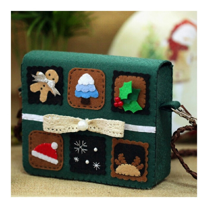 迪鸥不织布材料包 挎包零钱包不织布手工布…-堆糖，美好生活研究所