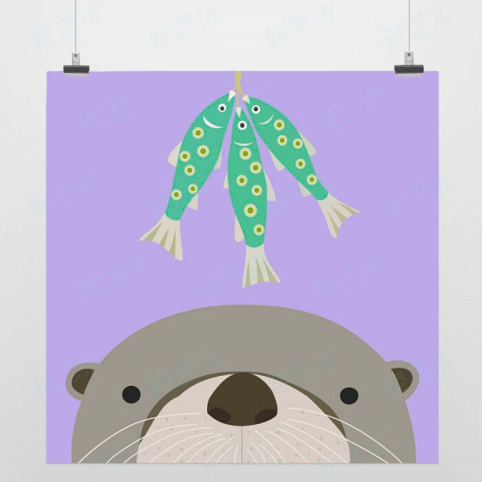 轻艺术 自然萌物 动物理想画集 海狮 可爱清…-