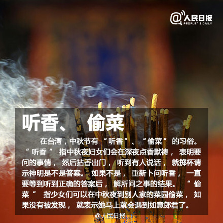 吃月饼,赏月亮,放花灯…看看下面这些传统的中秋