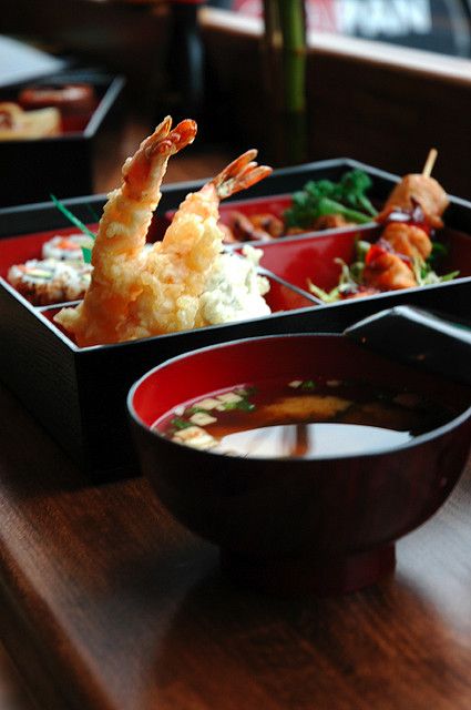 japanese tempura bento box