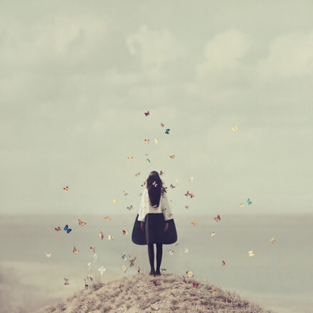 美丽世界的孤独灵魂.作者:乌克兰摄影师oleg oprisco.