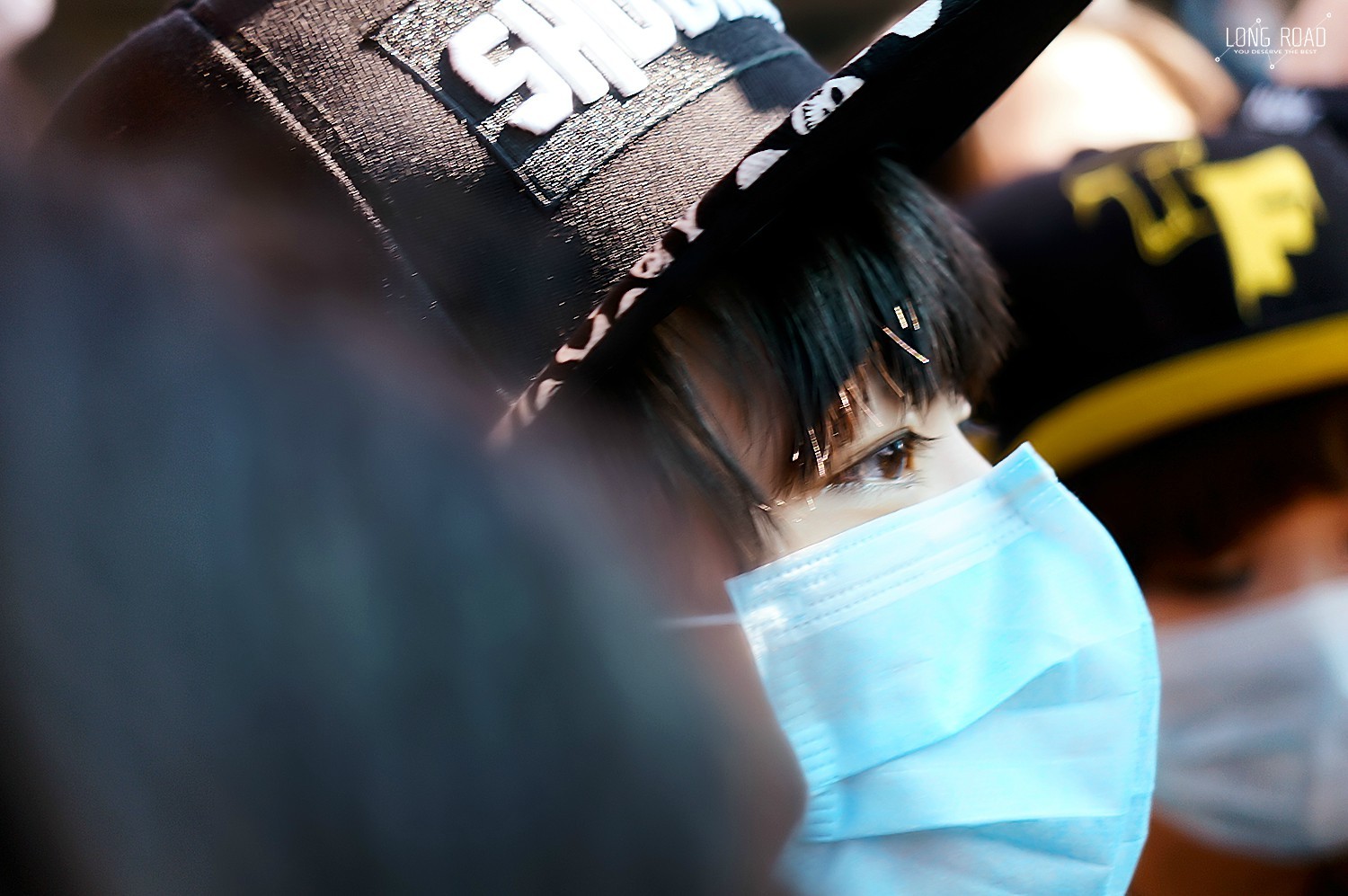 tfboys易烊千玺##longroad# 20140827 首都机场到达