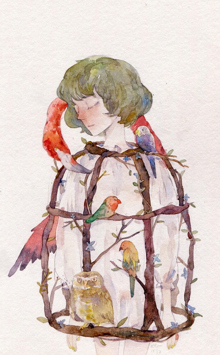 longtimenosee-persuader_水彩_涂鸦王国