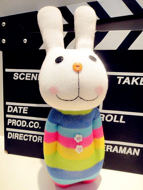 可爱的彩虹兔,制作简单