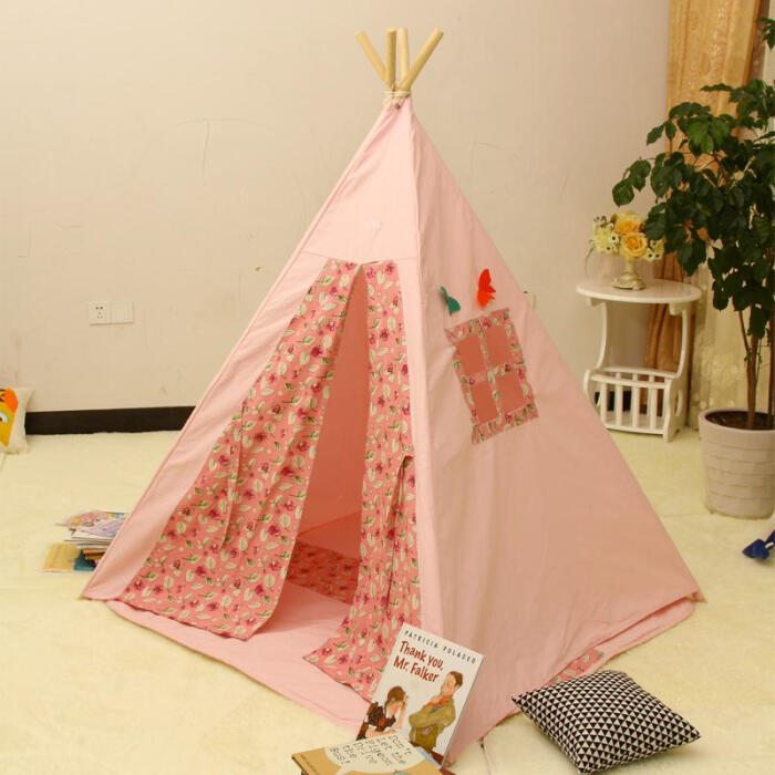 A4儿童印第安宝宝帐篷 宝宝游戏屋 室内环保便