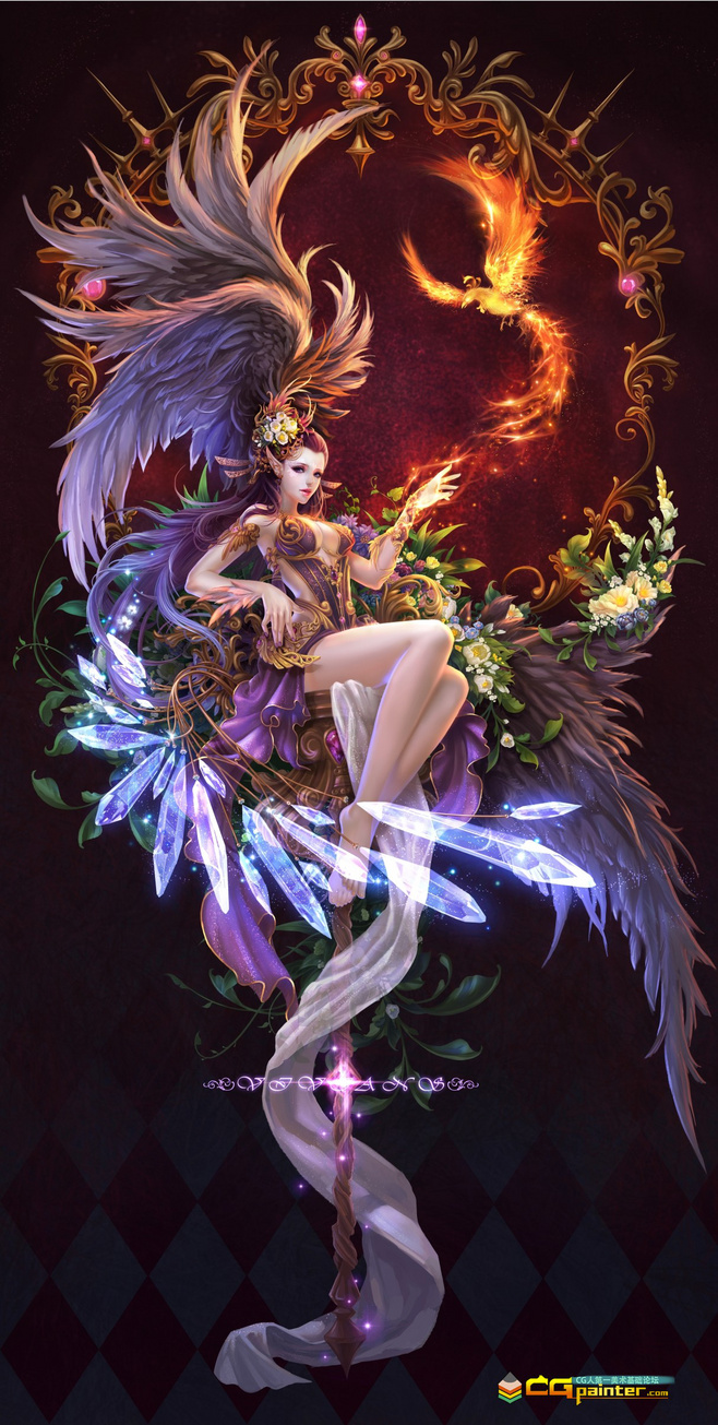 一张作品欢迎批评-作品交流-2d作品秀场-cg painter—cg设计师联盟