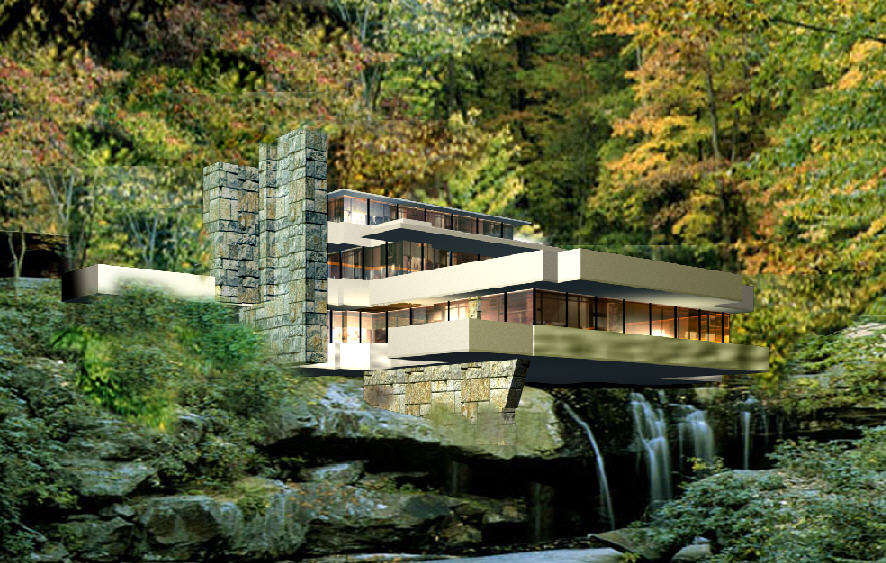 劳埃德· 弗兰克赖特是美国的一位最重要 的建筑师,在世界上享有盛誉.