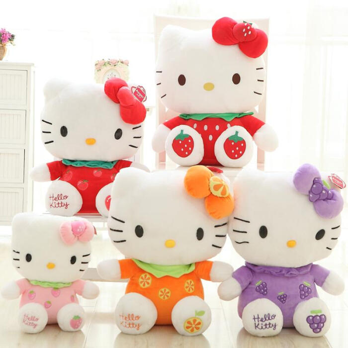 hello kitty公仔玩偶 凯蒂猫kt猫毛绒玩具儿童娃娃生日礼品圣诞节