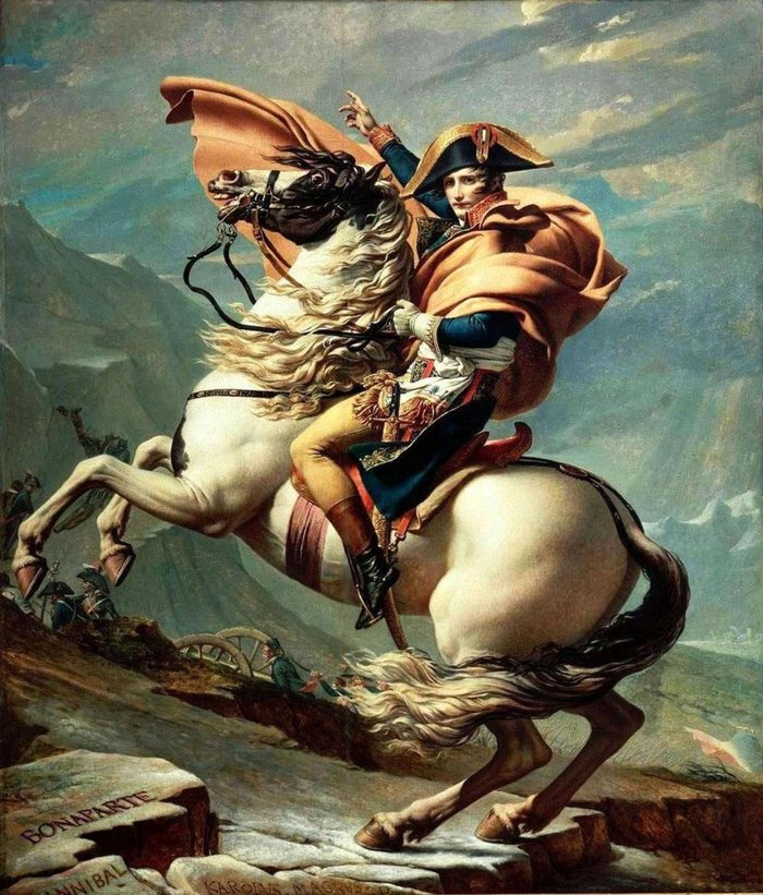 在210年前的今天,1804年12月2日 (农历冬月初一),拿破仑·波拿巴自我
