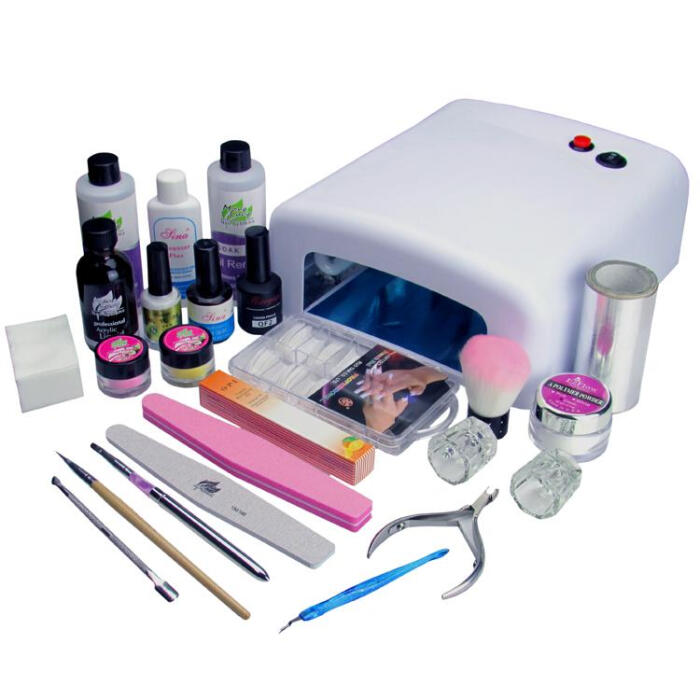 美甲用品工具 雕花粉水晶粉套装 光疗甲 璀璨粉