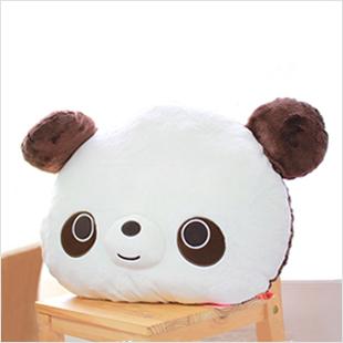 韩国日本chocopa巧克力熊猫正背双面双色松软