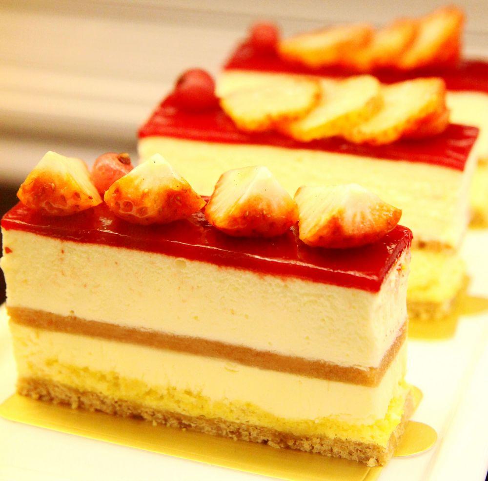 兰茉法式甜点小西点.天堂草莓奶酪蛋糕