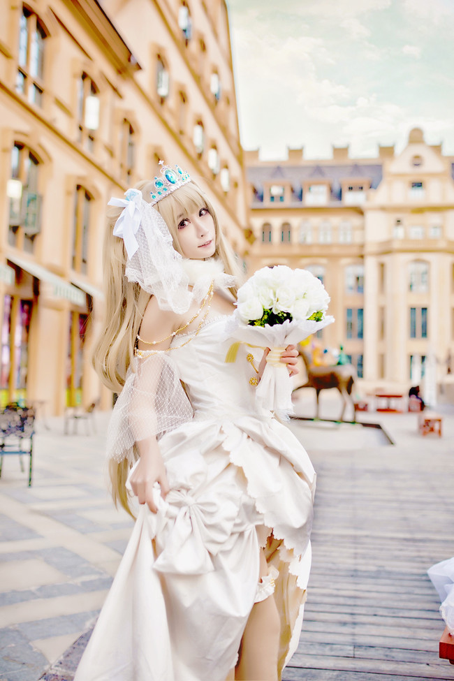 lovelive!#南小鸟婚纱装cosplay|cosplay美女 - emm美女图库