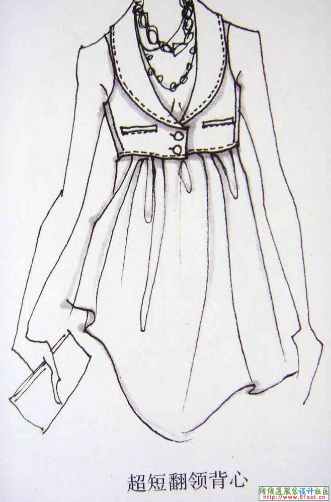 服装设计的效果图就是好看.|时装画/插画.