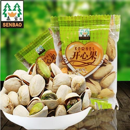 吃小苍零食淘宝店推荐 森宝开心果 办公室休…