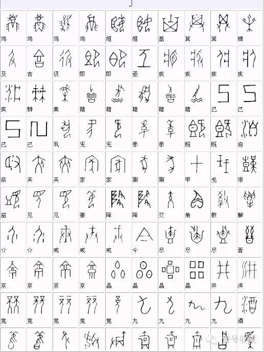 甲骨文继承了陶文的造字方法,是中国商代后期(前14～517_690竖版 竖