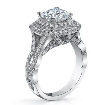 代购 GIA1.01克拉EVVS2枕形裸钻石美国直邮