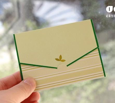 韩国创意设计母亲节贺卡 信封式样贺卡 万能生日祝福小卡片