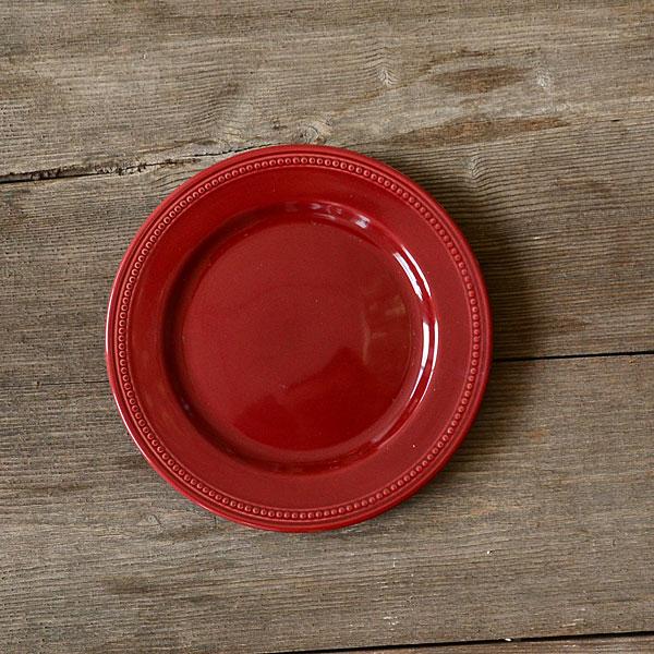 江南生活陶瓷8英寸平盘西餐盘盘子可做装饰盘