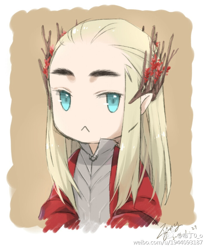 瑟兰迪尔 thranduil @布丁_我想换个昵称