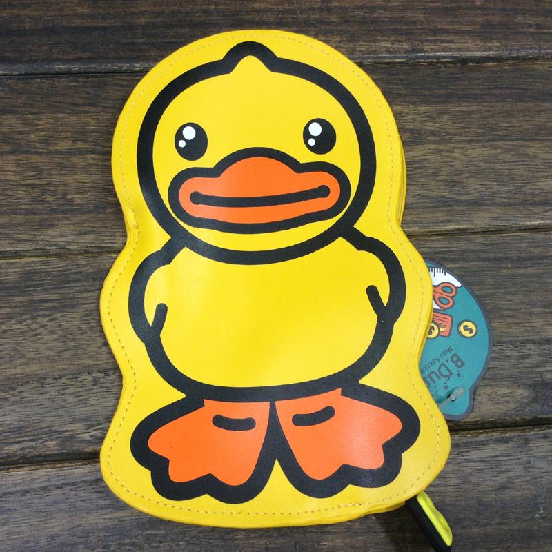 香港semk创意礼品b.duck小鸭子多功能包20cm卡包零钱包钥匙包
