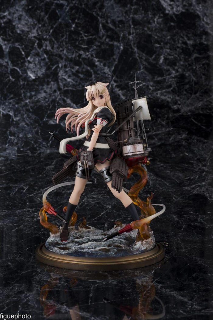 魔改坊〓wf2015冬 夕立改二 poi 舰队 舰娘 完成品gk手办