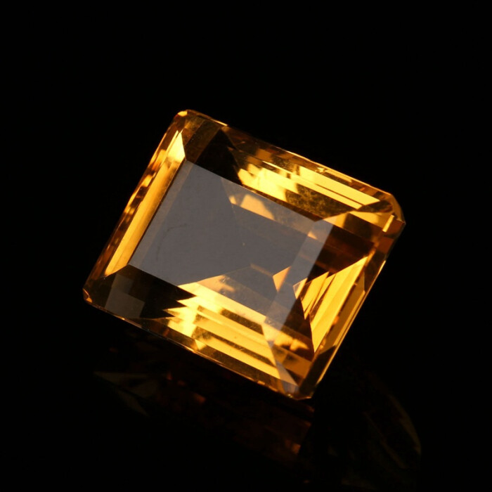 20.83ct 顶级天然黄水晶裸石