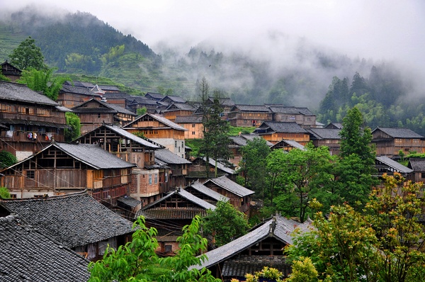 【美丽的中国】堂安,细雨(黔东南,黎平.